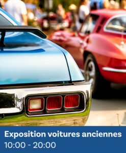 Exposition de voitures anciennes | Enenvol - Montgolfières à Chambley été 2025